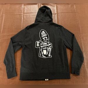 Rogue Brewing Dead Guy Ale Full Zip Hoodie Sweatshirt - Size Large